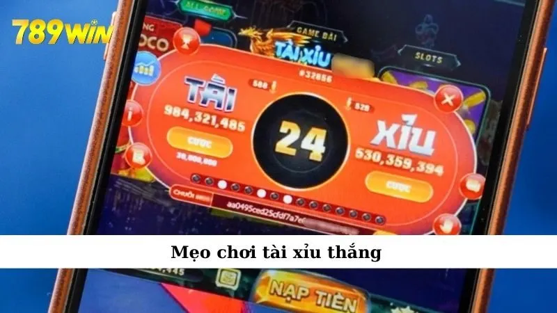 Mẹo chơi tài xỉu thắng