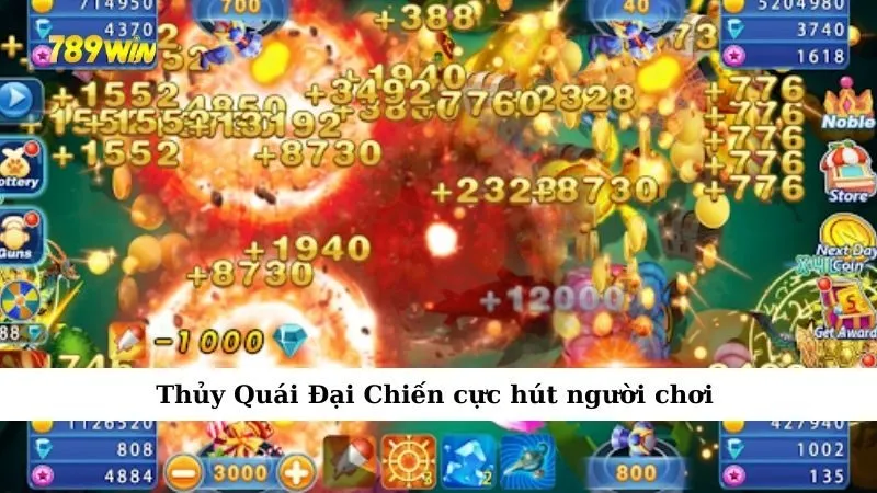 Thủy Quái Đại Chiến cực hút người chơi